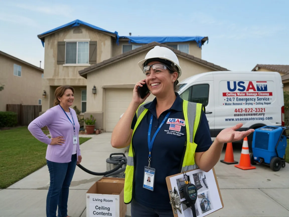 Ceiling Water Damage Restoration Waterloo, IL FAQs